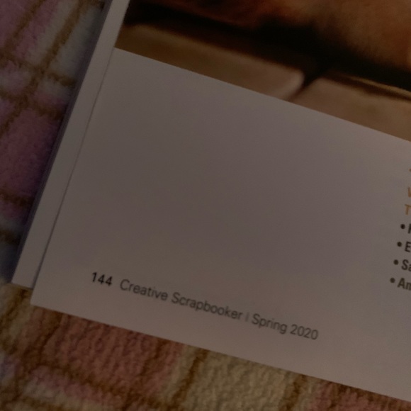 Creative Scrapbook ~ Spring 2020 - Picture 7 of 9